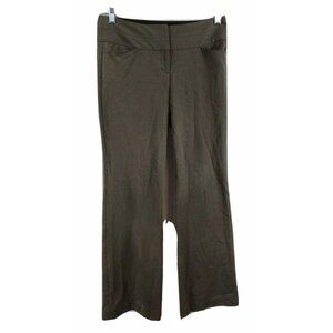 Express Editor Brown Wide Leg Career Pants 2